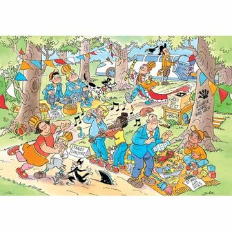 De vrijmarkt - Jan van Haasteren Junior Puzzel (240) - Jumbo