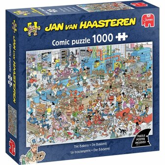 Jan van Haasteren De Bakkerij &ndash; 1000 stukjes puzzel (Jumbo)