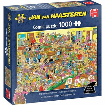 Jan van Haasteren Het bejaardentehuis &ndash; 1000 stukjes puzzel (Jumbo)