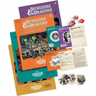 Dungeons &amp; Dragons &ndash; Stranger Things: Welcome to the Hellfire Club &ndash; Starter Set &ndash; Wizards of the Coast
