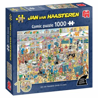 Jan van Haasteren &ndash; Studio 10 years (1000) &ndash; Legpuzzel &ndash; Jumbo