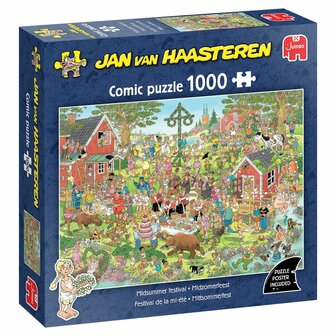 Jan van Haasteren &ndash; Midzomerfeest (1000) &ndash; Legpuzzel &ndash; Jumbo