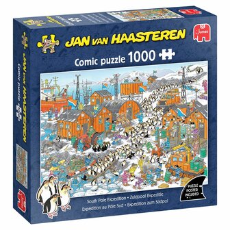 Jan van Haasteren &ndash; Zuidpool Expeditie (1000) &ndash; Legpuzzel &ndash; Jumbo