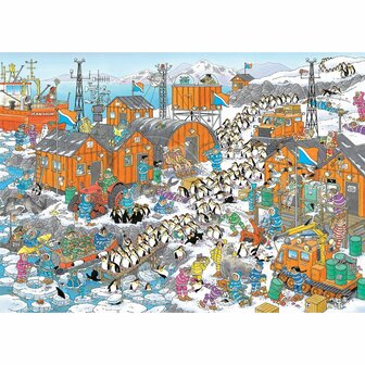 Jan van Haasteren &ndash; Zuidpool Expeditie (1000) &ndash; Legpuzzel &ndash; Jumbo