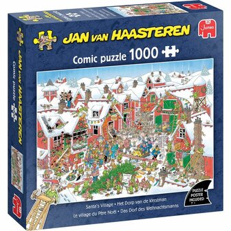 Jan van Haasteren &ndash; Het dorp van de kerstman (1000) &ndash; Legpuzzel &ndash; Jumbo