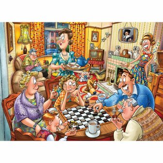 Wasgij Destiny 25 &ndash; Spelletjesavond! (1000) &ndash; Legpuzzel &ndash; Jumbo