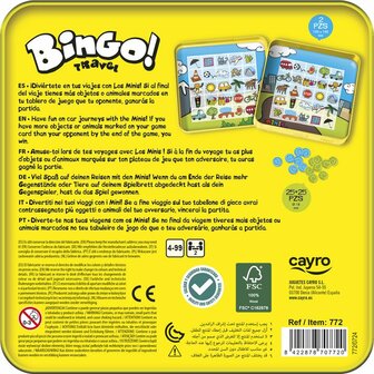 Bingo! Travel &ndash; Auto Bingo - Reis spel - Travel game &ndash; Cayro