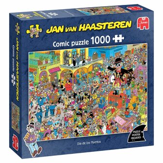 Jan van Haasteren &ndash; Dia de los Muertos (1000) &ndash; Legpuzzel &ndash; Jumbo