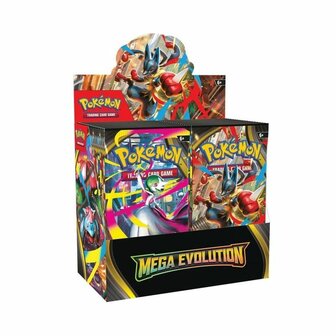 Pok&eacute;mon Mega Evolution &ndash; Booster box &ndash; | Pok&eacute;mon TCG