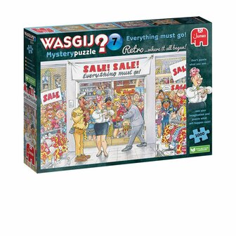 Wasgij &ndash; Retro Mystery 7 &ndash; Uitverkoop! (1000) &ndash; Legpuzzel &ndash; Jumbo