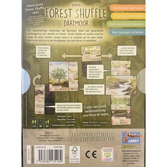 Forest Shuffle &ndash; Dartmoor (NL) &ndash; Standalone Kaartspel &ndash; Lookout Games