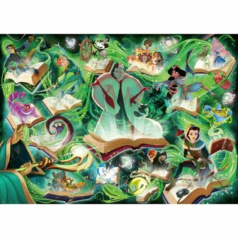 Disney Lorcana &ndash; Glimmers of the Realm: Emerald (1000) &ndash; Legpuzzel &ndash; Ravensburger