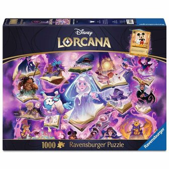 Disney Lorcana &ndash; Glimmers of the Realm: Amethyst (1000) &ndash; Legpuzzel &ndash; Ravensburger