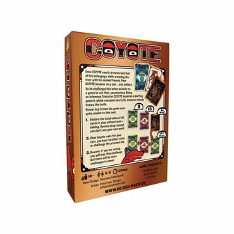 Coyote &ndash; Kaartspel &ndash; CGE/HeidelB&Auml;R Games