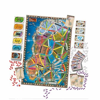 Ticket to Ride: Northern Lights &ndash; Bordspel &ndash; Days of Wonder