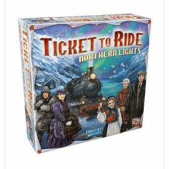 Ticket to Ride: Northern Lights &ndash; Bordspel &ndash; Days of Wonder