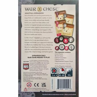 War Chest: Nightfall &ndash; bordspeluitbreiding &ndash; AEG