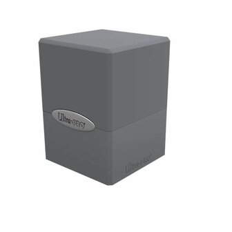 Deck Box &ndash; Satin Cube &ndash; Smoke Grey &ndash; Ultra PRO