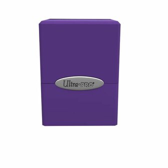 Deck Box &ndash; Satin Cube &ndash; Royal Purple &ndash; Ultra PRO