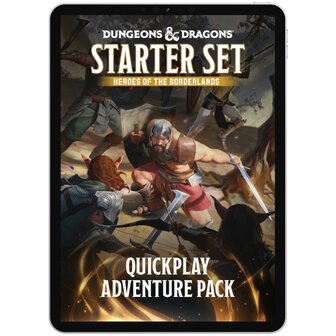 Dungeons &amp; Dragons &ndash; Starter Set: Heroes of the Borderlands &ndash; rollenspel-starterset &ndash; Wizards of the Coast