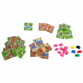 Carcassonne: Kathedralen &amp; Herbergen &ndash; Uitbreiding 1 &ndash; 999 Games