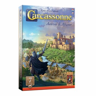 Carcassonne: Aanval &amp; Afweer &ndash; Uitbreiding 7 &ndash; 999 Games