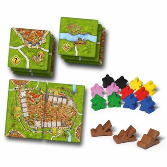 Carcassonne: Aanval &amp; Afweer &ndash; Uitbreiding 7 &ndash; 999 Games