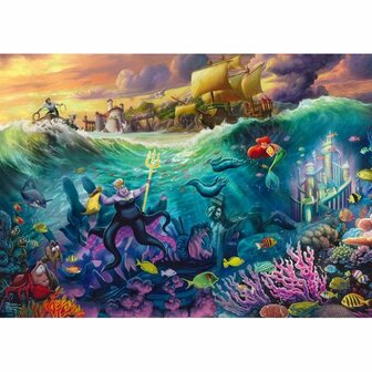 Disney: Ursula &ndash; Thomas Kinkade (1000) &ndash; Legpuzzel &ndash; Schmidt Spiele