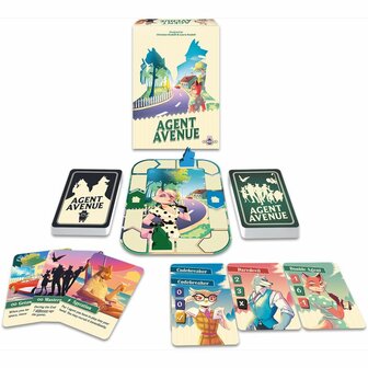 Agent Avenue (NL) - Kaartspel voor 2 spelers (8+) | Nerdlab Games