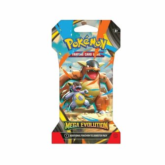 Pok&eacute;mon: Mega Evolution Sleeved Booster &ndash; Sleeved booster &ndash; The Pok&eacute;mon Company International