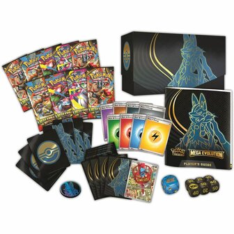 Pok&eacute;mon: Mega Evolution Elite Trainer Box: Lucario &ndash; Elite trainer box &ndash; The Pok&eacute;mon Company Intern