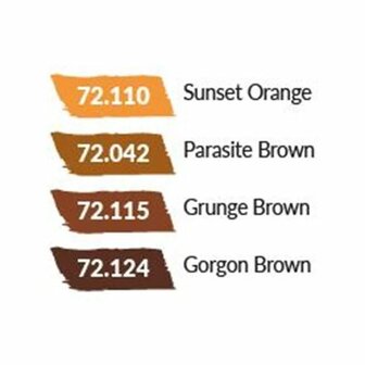 Game Color Set: Leather &ndash; Verfset &ndash; Vallejo