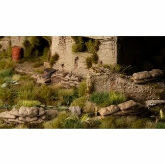 Basing Bits: Sandbag Barricades &ndash; Basing bits &ndash; GamersGrass