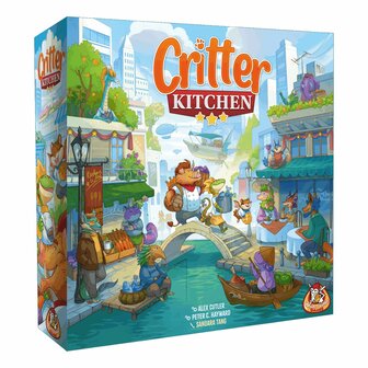 Critter Kitchen &ndash; Strategisch Bordspel met Dierlijke Chef-Koks &ndash; White Goblin Games​