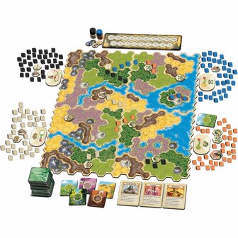 Kingdom Builder &ndash; Family &amp; Friends Compact Edition &ndash; Bordspel &ndash; Queen Games