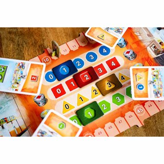 Dabba Walla &ndash; Mumbai Food Express &ndash; Tegellegspel &ndash; Queen Games