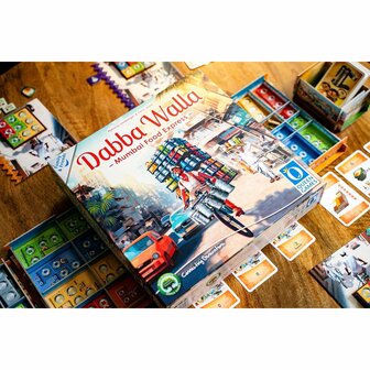 Dabba Walla &ndash; Mumbai Food Express &ndash; Tegellegspel &ndash; Queen Games