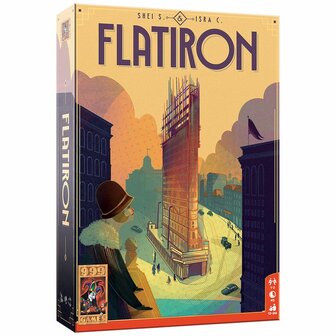 Flatiron (NL)  &ndash; Strategisch Bordspel &ndash; 999 Games