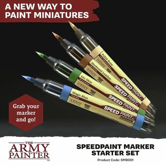 Speedpaint Marker: Starter Set &ndash; Verfmarkerset &ndash; The Army Painter