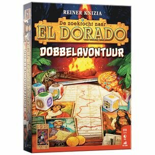 De Zoektocht naar El Dorado: Dobbelavontuur &ndash; Roll &amp; Write &ndash; 999 Games