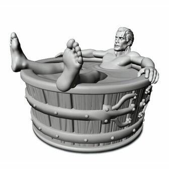Unmatched: Witcher: Geralt in Bathtub Promo Mini