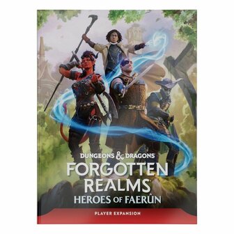 Dungeons &amp; Dragons - Forgotten Realm: Heroes Of Faerun &ndash; rollenspelbronboek &ndash; Wizards of the Coast