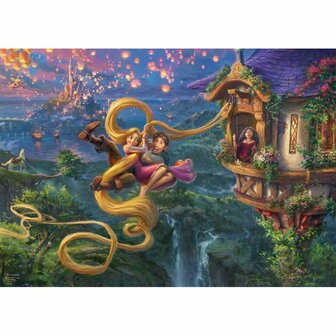 Disney: Rapunzel &ndash; Tangled Up in Love &ndash; Thomas Kinkade (1000) &ndash; Legpuzzel &ndash; Schmidt Spiele