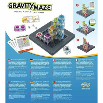 Gravity Maze (8+) &ndash; Solo Logicaspel &ndash; ThinkFun
