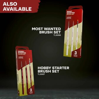 Masterclass Drybrush Set &ndash; Drybrush-penselenset &ndash; The Army Painter