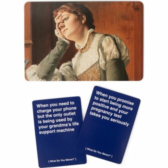 What Do You Meme? (ENG) &ndash; Partykaartspel &ndash; What Do You Meme? (Relatable)