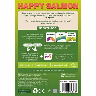 Happy Salmon (NL) &ndash; Partyspel &ndash; Exploding Kittens