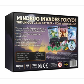 Mindbug - King of Tokyo &ndash; Duelkaartspel &ndash; Nerdlab Games