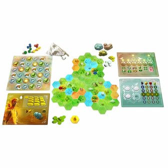 Twinstar Valley (NL) &ndash; Logistiek bordspel &ndash; Jumping Turtle Games