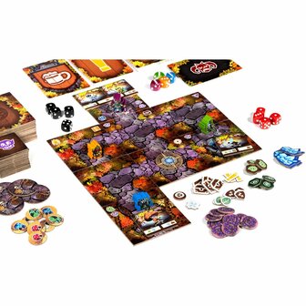 Avonturiers van het Vergeten Woud &ndash; Co&ouml;peratief dobbelspel &ndash; Jumping Turtle Games